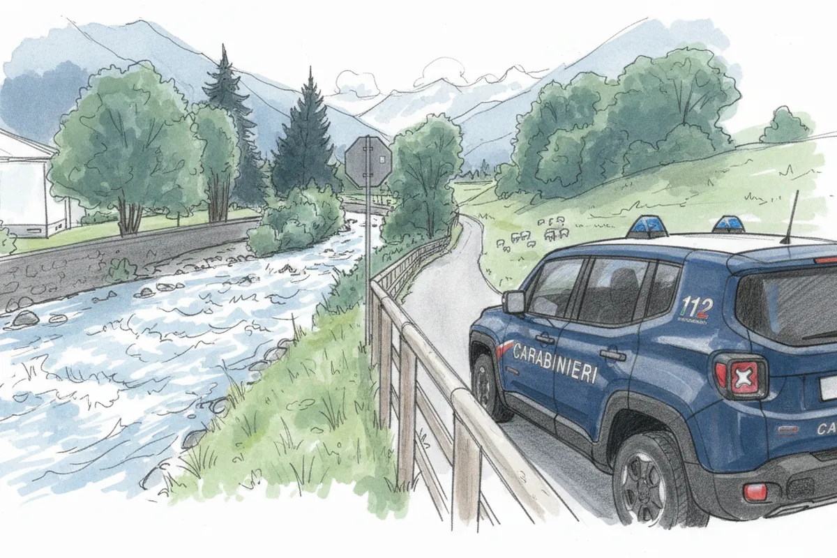 Illustrazione a corredo: Tragedia Oglio: Papà a 3 mesi, Mamour muore annegato nel fiume!