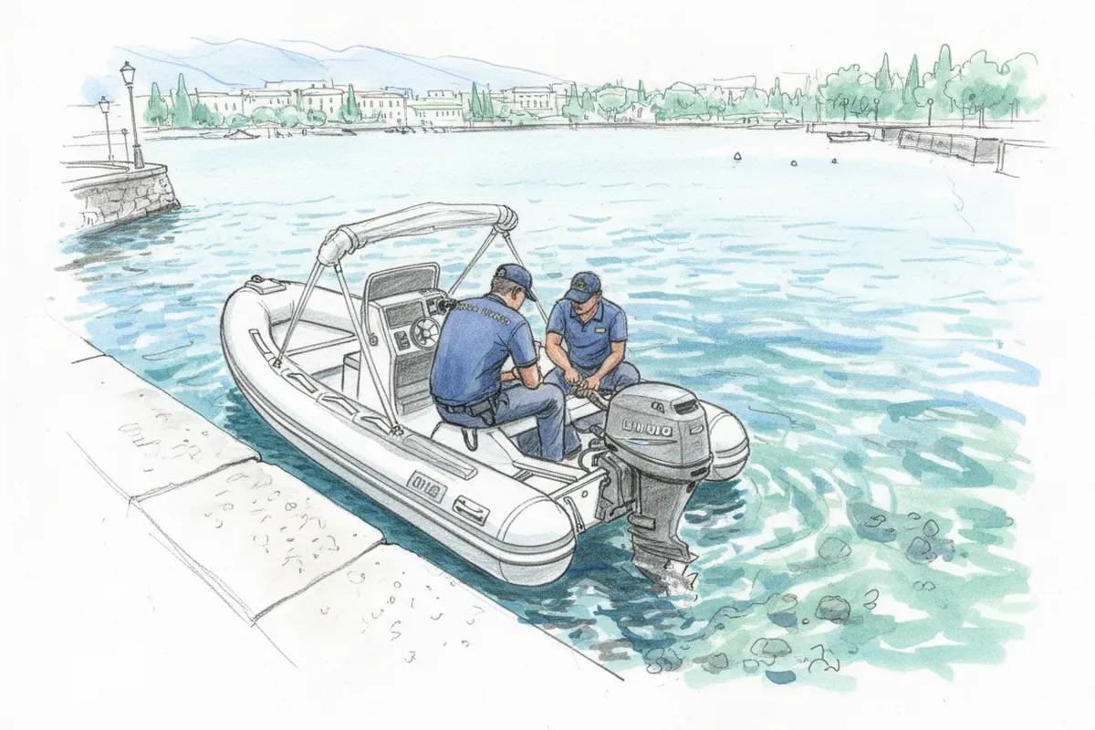 Illustrazione a corredo: Lago di Garda e Iseo: 5 barche a noleggio con motori truccati sequestrate, un terzo dei mezzi fuori legge!