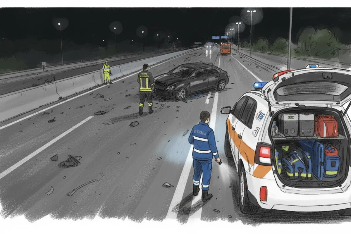 Illustrazione a corredo: Terribile schianto sull'A4: muore 26enne, traffico bloccato per ore