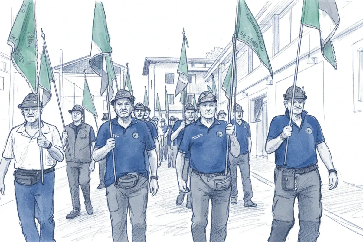 Illustrazione a corredo: Colpo di scena: gli Alpini di Valcamonica si uniscono! 11 gruppi in uno solo