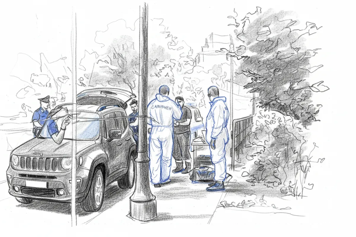 Illustrazione a corredo: Orzinuovi: sparatoria e fuga sui tetti, cinque arresti per rapina con sequestro di persona