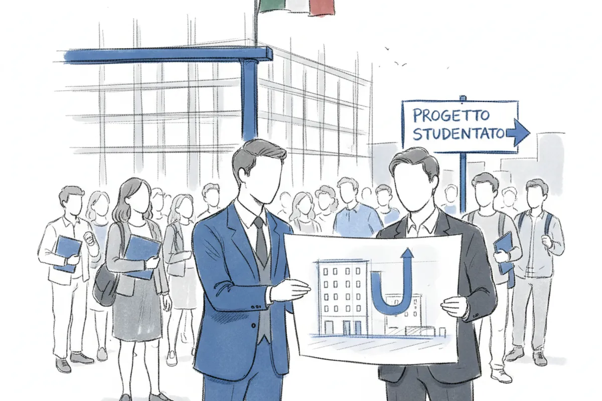 Illustrazione a corredo: Brescia avrà un nuovo studentato universitario: dove sorgerà?