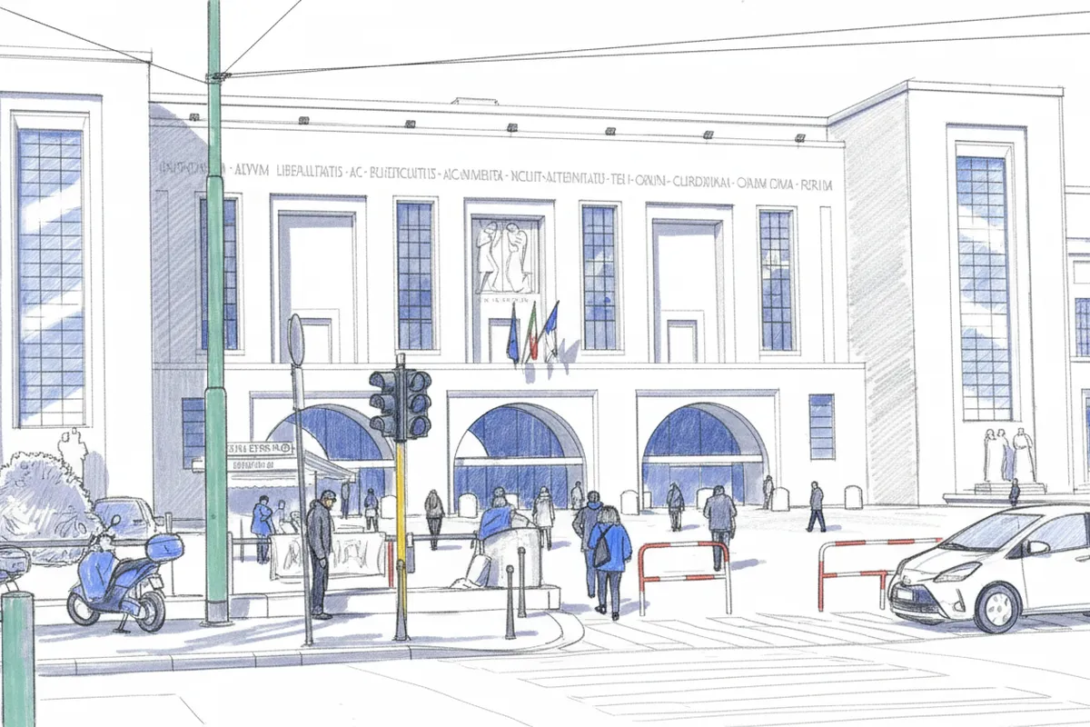 Illustrazione a corredo: Milano, sfregio alla metro Duomo: arresto confermato per l'aggressore della 23enne